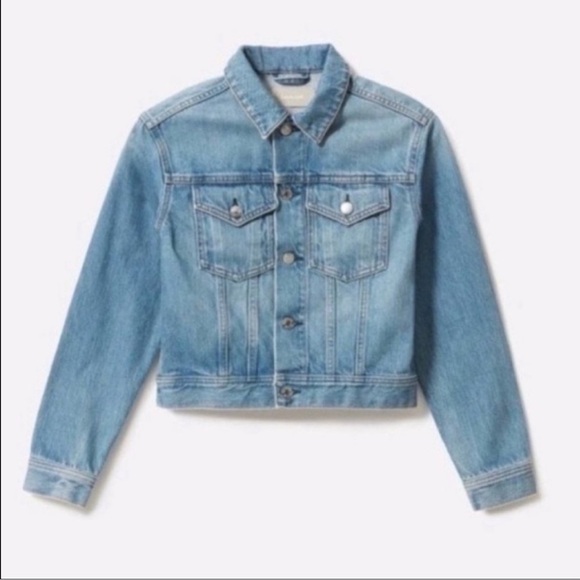 Everlane Jackets & Blazers - Everlane | Jacket | The Cropped Denim Jacket